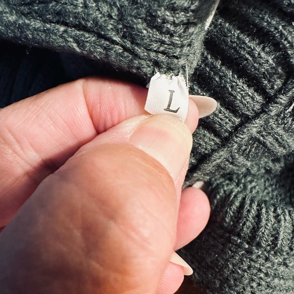 Blueberry Sage Green Knit Sweater for Dogs - Large - Picture 4 of 6